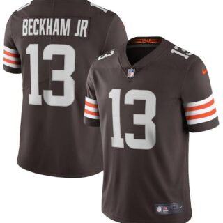 Nike Browns 13 Odell Beckham Jr. Brown 2020 New Vapor Untouchable Limited Jersey