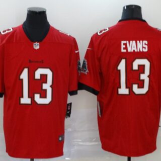Nike Buccaneers 13 Mike Evans Red New 2020 Vapor Untouchable Limited Jersey