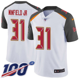 Nike Buccaneers #31 Antoine Winfield Jr. White Men's Stitched NFL 100th Season Vapor Untouchable Limited Jersey