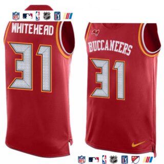 Nike Buccaneers #31 Jordan Whitehead Red Team Color Men's Stitched NFL Limited Tank Top Jersey