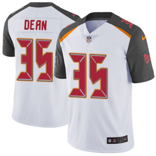 Nike Buccaneers #35 Jamel Dean White Men's Stitched NFL Vapor Untouchable Limited Jersey