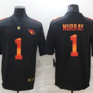 Nike Cardinals 1 Kyler Murray Black Colorful Fashion Limited Jersey