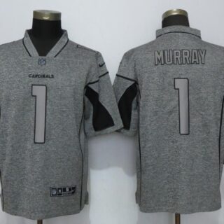 Nike Cardinals 1 Kyler Murray Gray Gridiron Gray Vapor Untouchable Limited Jersey