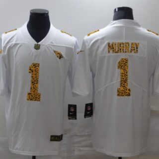 Nike Cardinals 1 Kyler Murray White Leopard Vapor Untouchable Limited Jersey