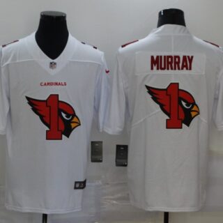 Nike Cardinals 1 Kyler Murray White Shadow Logo Limited Jersey