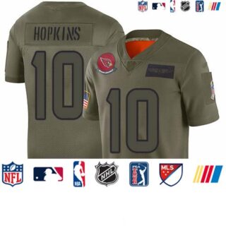 Nike Cardinals #10 DeAndre Hopkins Camo Men's Stitched NFL Limited 2019 Salute To Service Jersey