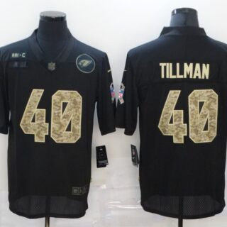 Nike Cardinals 40 Pat Tillman Black Camo 2020 Salute To Service Limited Jersey