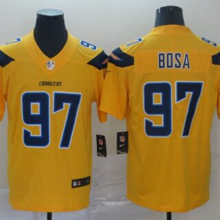 Nike Chargers 97 Joey Bosa Gold Inverted Legend Limited Jersey
