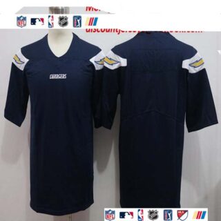 Nike Chargers Blank Navy Vapor Untouchable Limited Jersey