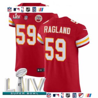 Nike Chiefs #59 Reggie Ragland Red Super Bowl LIV 2020 Team Color Men's Stitched NFL Vapor Untouchable Elite Jersey