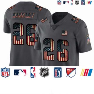 Nike Chiefs 87 Travis Kelce 2019 Salute To Service USA Flag Fashion Limited Jersey