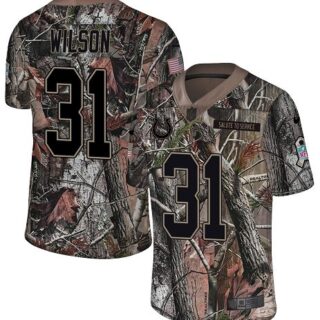 Nike Colts #31 Quincy Wilson Camo Men's Stitched NFL Limited Rush Realtree Jersey