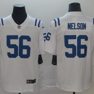 Nike Colts 56 Quenton Nelson White Vapor Untouchable Limited Jersey