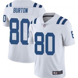 Nike Colts 80 Trey Burton White Vapor Untouchable Limited Jersey