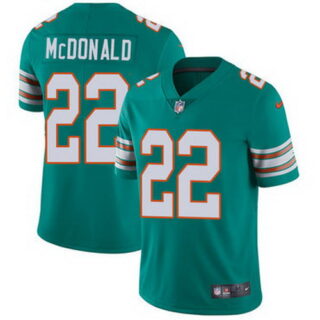 Nike Dolphins 22 T.J. McDonald Aqua Vapor Untouchable Limited Jersey