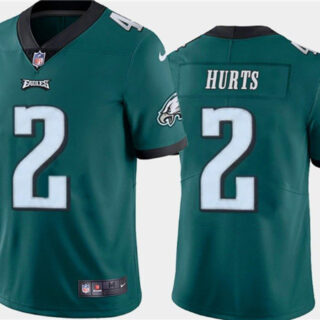 Nike Eagles 2 Jalen Hurts Green 2020 NFL Draft First Round Pick Vapor Untouchable Limited Jersey
