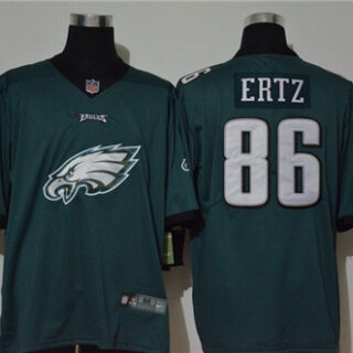 Nike Eagles 86 Zach Ertz Green Vapor Untouchable Limited Jersey