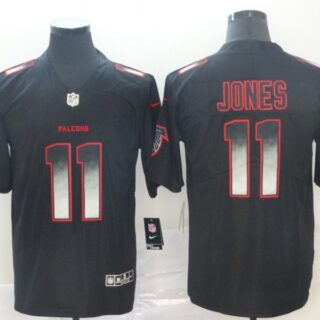 Nike Falcons 11 Julio Jones Black Arch Smoke Vapor Untouchable Limited Jersey