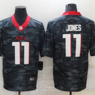 Nike Falcons 11 Julio Jones Black Camo Limited Jersey