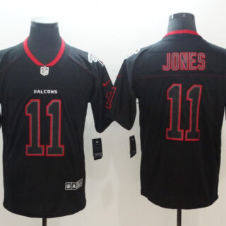 Nike Falcons 11 Julio Jones Black Shadow Legend Limited Jersey