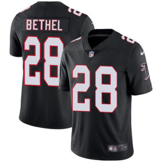 Nike Falcons #28 Justin Bethel Black Alternate Men's Stitched NFL Vapor Untouchable Limited Jersey