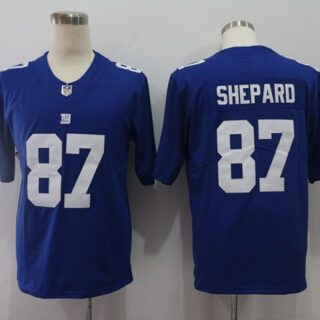 Nike Giants 87 Sterling Shepard Royal Vapor Untouchable Limited Jersey