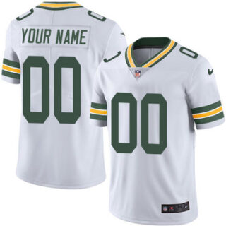 Nike Green Bay Packers Elite White Road Youth Jersey NFL Vapor Untouchable Customized jerseys