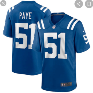 Nike Indianapolis Colts #51 Kwity Paye Royal Vapor Untouchable Limited Jersey