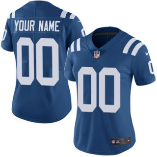 Nike Indianapolis Colts Elite Royal Blue Home Women's Jersey NFL Vapor Untouchable Customized jerseys