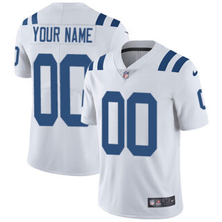 Nike Indianapolis Colts Elite White Road Youth Jersey NFL Vapor Untouchable Customized jerseys