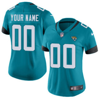 Nike Jacksonville Jaguars Elite Teal Green Alternate Women's Jersey NFL Vapor Untouchable Customized jerseys