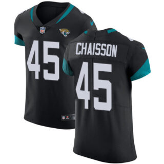 Nike Jaguars #45 K'Lavon Chaisson Black Team Color Men's Stitched NFL Vapor Untouchable Elite Jersey