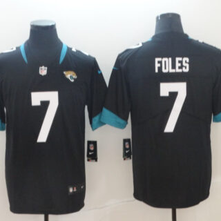 Nike Jaguars 7 Nick Foles Black Vapor Untouchable Limited Jersey