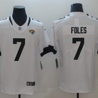 Nike Jaguars 7 Nick Foles White Vapor Untouchable Limited Jersey