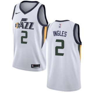 Nike Jazz #2 Joe Ingles White NBA Swingman Association Edition Jersey