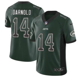 Nike Jets 14 Sam Darnold Green Drift Fashion Limited Jersey