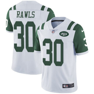 Nike Jets #30 Thomas Rawls White Men's Stitched NFL Vapor Untouchable Limited Jersey