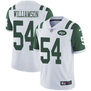 Nike Jets #54 Avery Williamson White Men's Stitched NFL Vapor Untouchable Limited Jersey