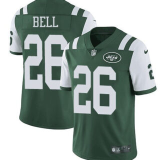 Nike Jets 26 Le'Veon Bell Green Vapor Untouchable Limited Jersey