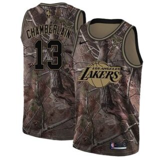 Nike Lakers #13 Wilt Chamberlain Camo Youth NBA Swingman Realtree Collection Jersey