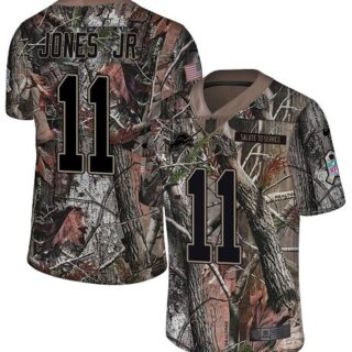 Nike Lions #11 Marvin Jones Jr Camo Men's Stitched NFL Limited Rush Realtree Jersey
