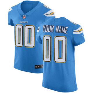 Nike Los Angeles Chargers Elite Electric Blue Alternate Men's Jersey NFL Vapor Untouchable Customized jerseys