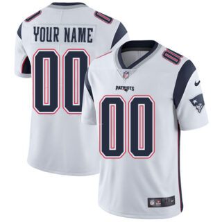 Nike NFL New England Patriots Vapor Untouchable Customized Limited White Road Youth Jersey