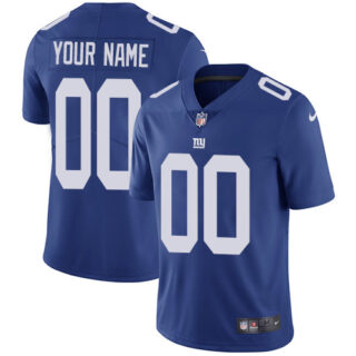 Nike NFL New York Giants Vapor Untouchable Customized Limited Royal Blue Home Youth Jersey