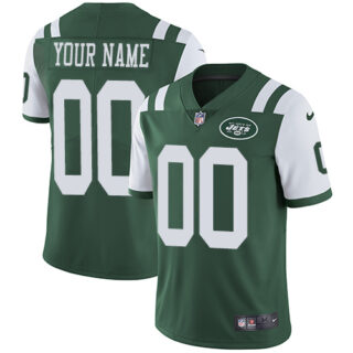 Nike NFL New York Jets Vapor Untouchable Customized Limited Green Home Youth Jersey