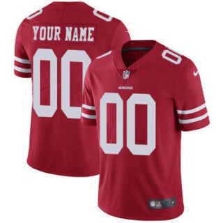 Nike NFL San Francisco 49ers Vapor Untouchable Customized Limited Red Home Men's Jersey
