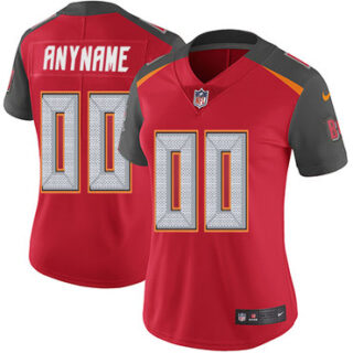 Nike NFL Tampa Bay Buccaneers Vapor Untouchable Customized Elite Red Home Women's Jersey