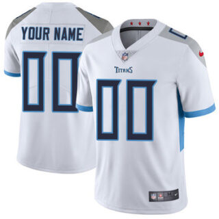 Nike NFL Tennessee Titans Vapor Untouchable Customized Limited White Road Men's Jersey