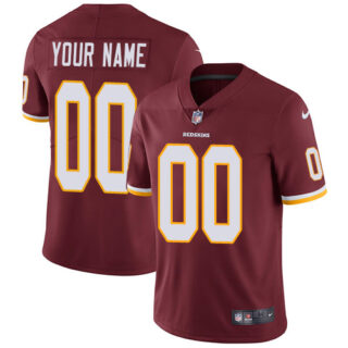 Nike NFL Washington Redskins Vapor Untouchable Customized Elite Burgundy Red Home Youth Jersey