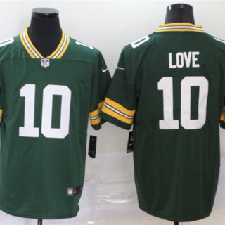 Nike Packers 10 Jordan Love Green 2020 NFL Draft First Round Pick Vapor Untouchable Limited Jersey